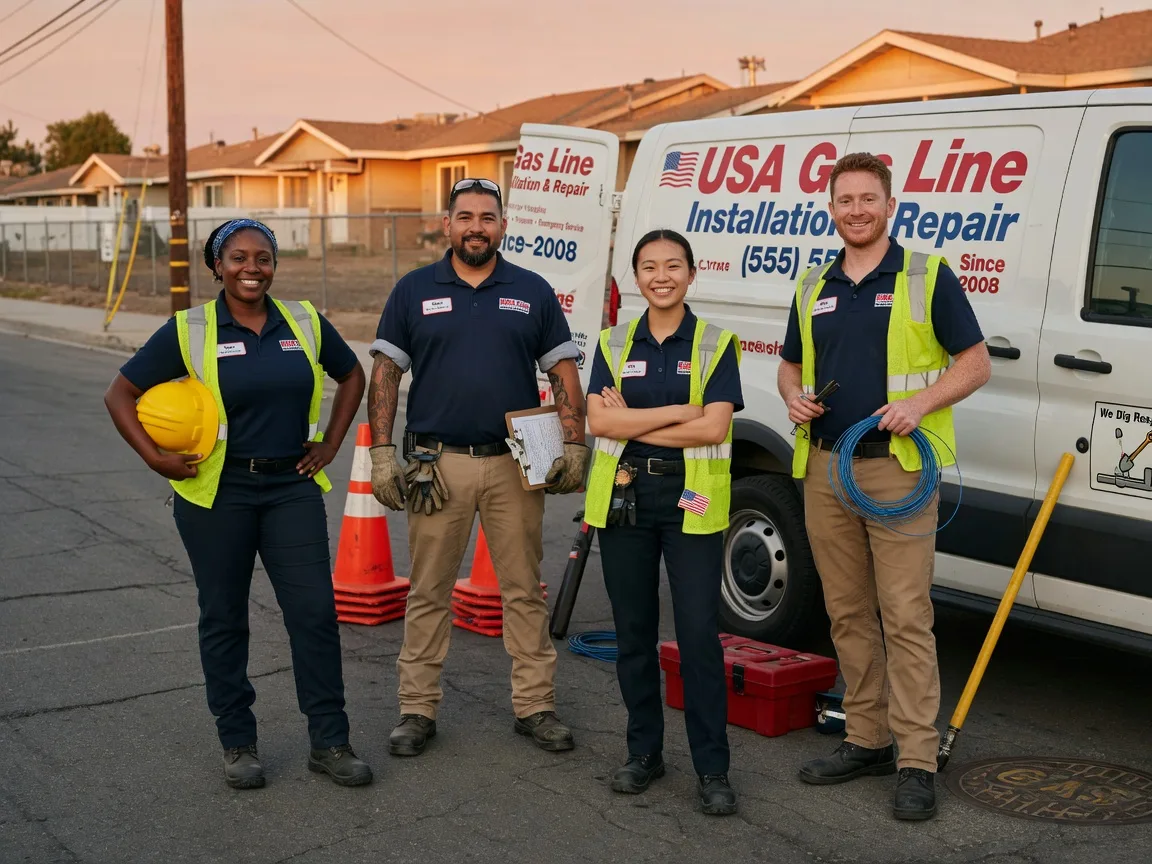 Gas Line Installation company in Bourneville, OH