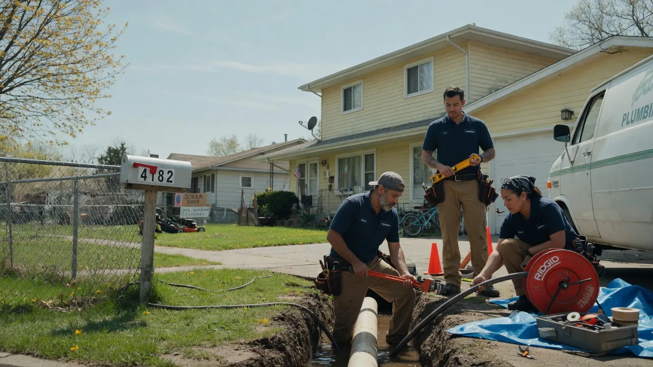 Gas Line Repair in Bourneville, OH near me